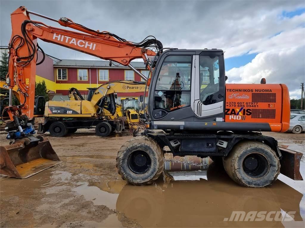 Hitachi ZX 140 W-3 Mobilbagger