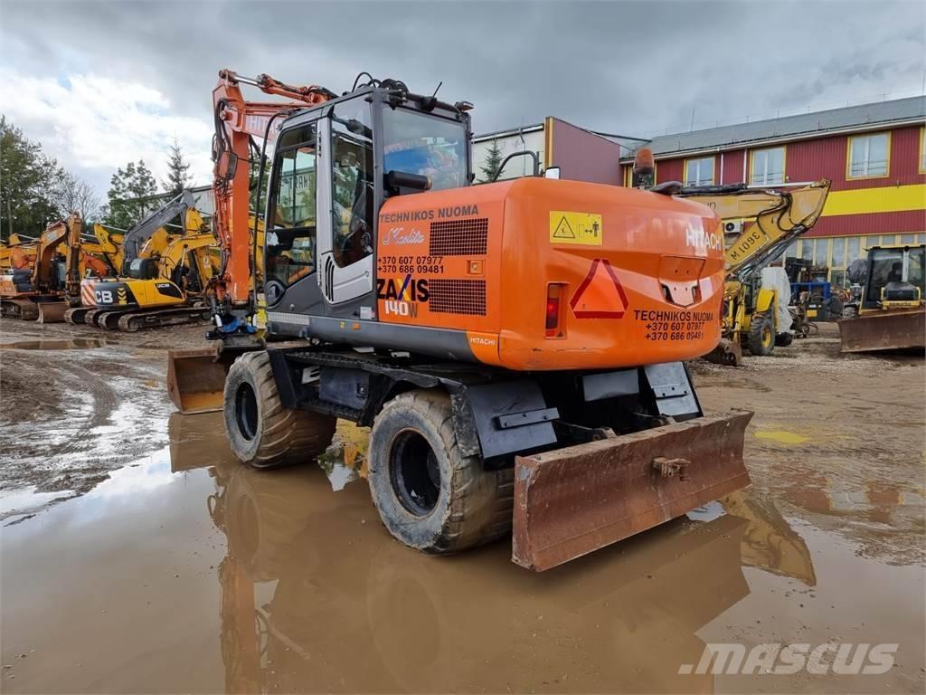 Hitachi ZX 140 W-3 Mobilbagger