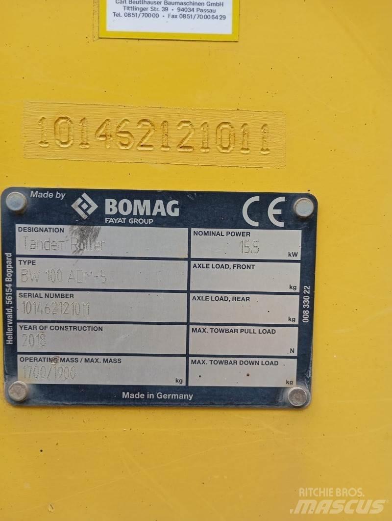Bomag BW 100 ADM-5 Vibrationsgeräte
