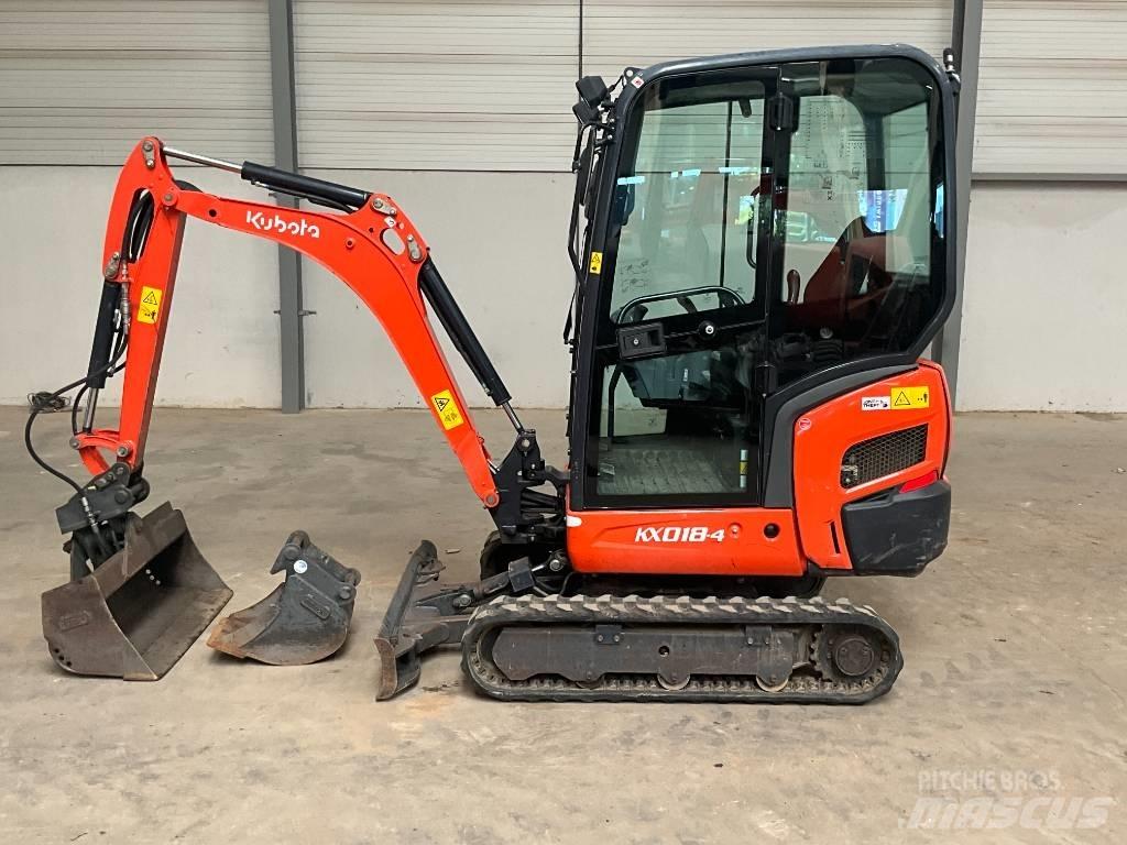 Kubota KX 018-4 Minibagger < 7t