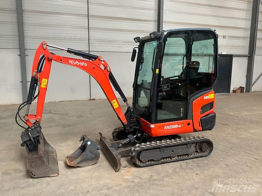 Kubota KX 018-4 Minibagger < 7t