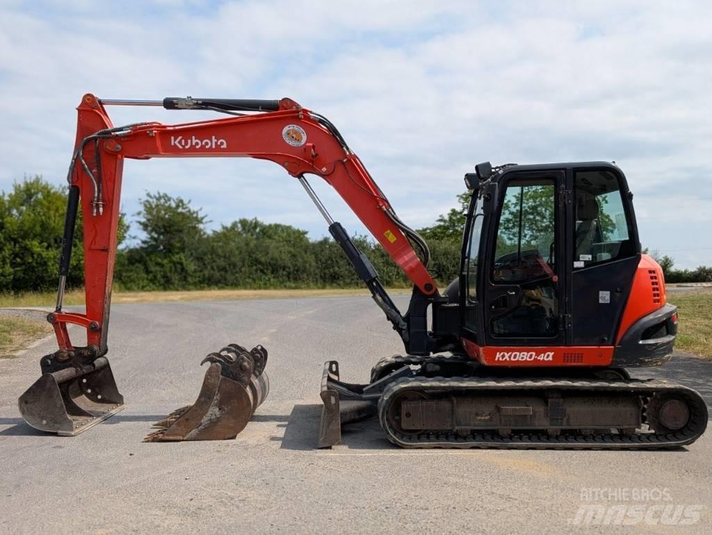 Kubota KX 080-4 Midibagger  7t - 12t