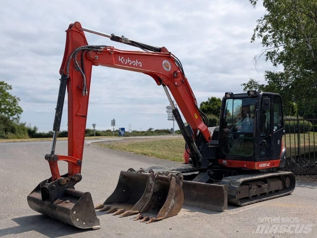 Kubota KX 080-4 Midibagger  7t - 12t
