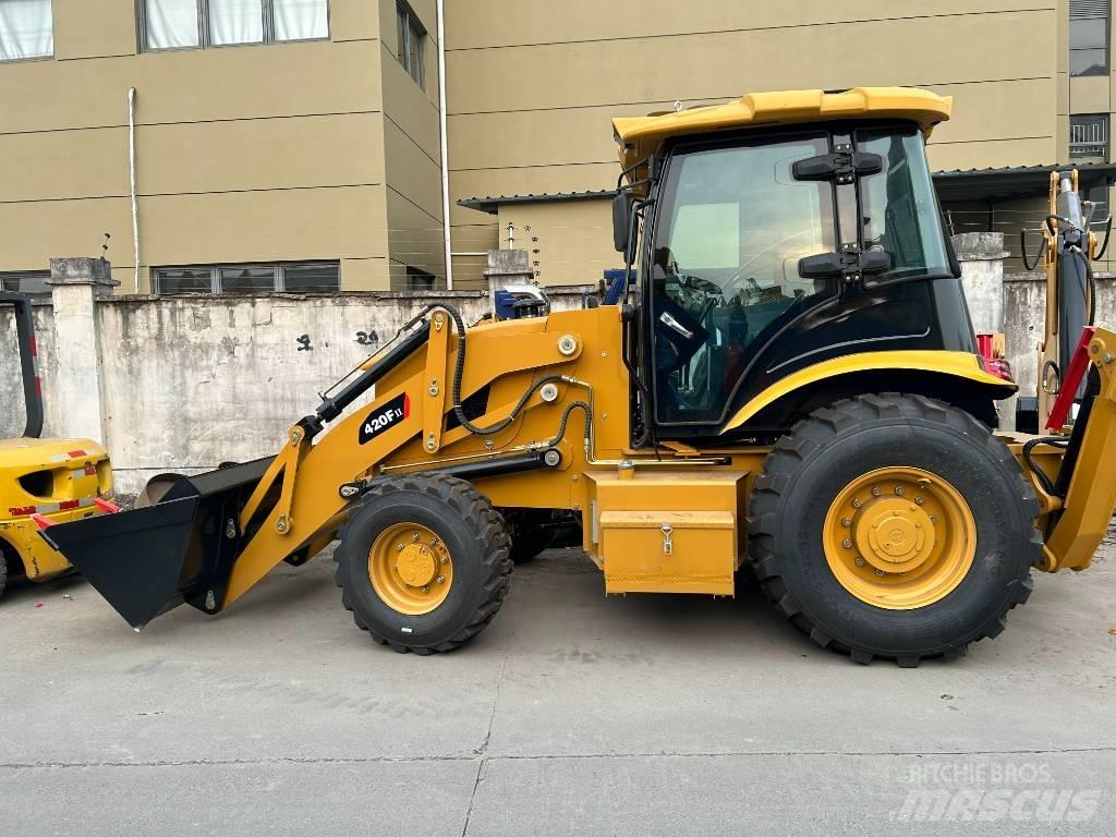 CAT 420 F Baggerlader