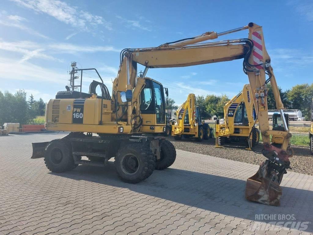 Komatsu PW160-8 Mobilbagger