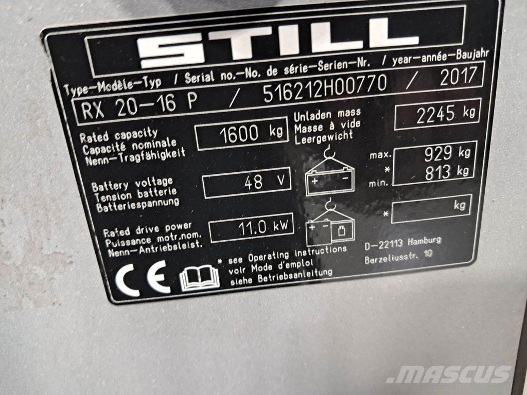 Still RX 20-16 P Elektrostapler