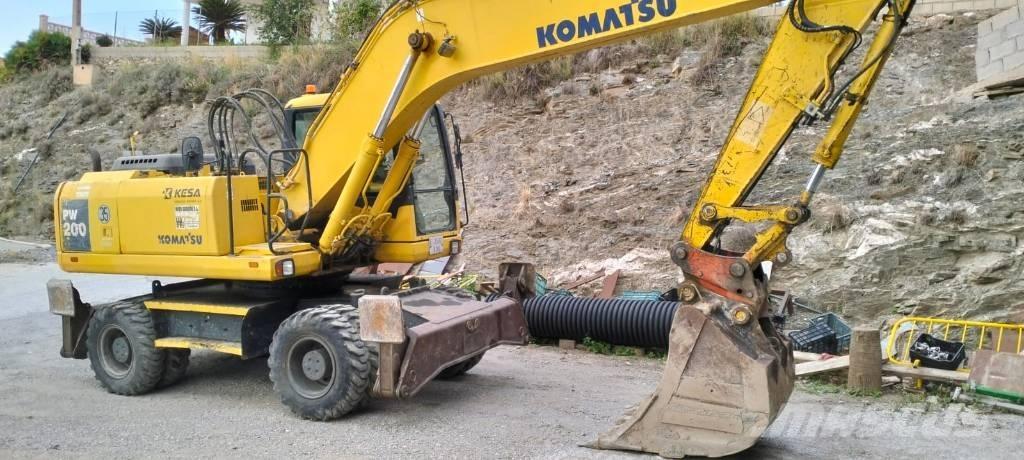 Komatsu PW 200-7 Mobilbagger