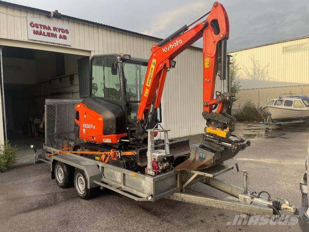 Kubota KX 027 Minibagger < 7t