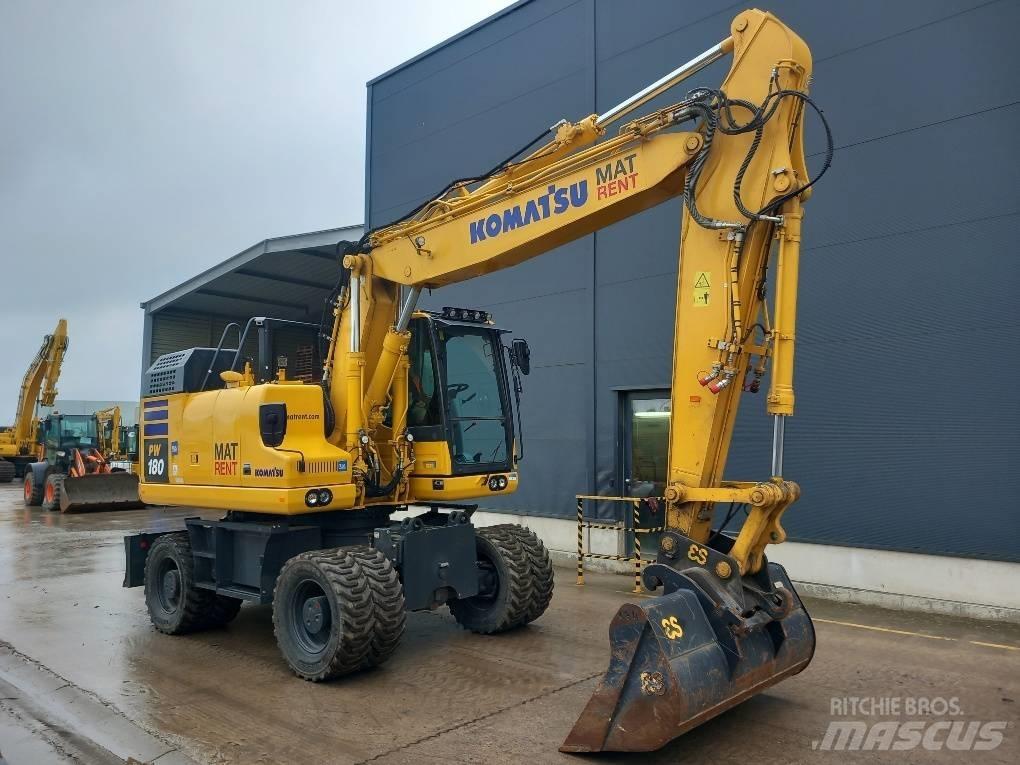 Komatsu PW180-11E0 Mobilbagger