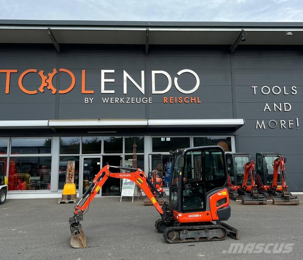 Kubota KX 018-4 Minibagger < 7t