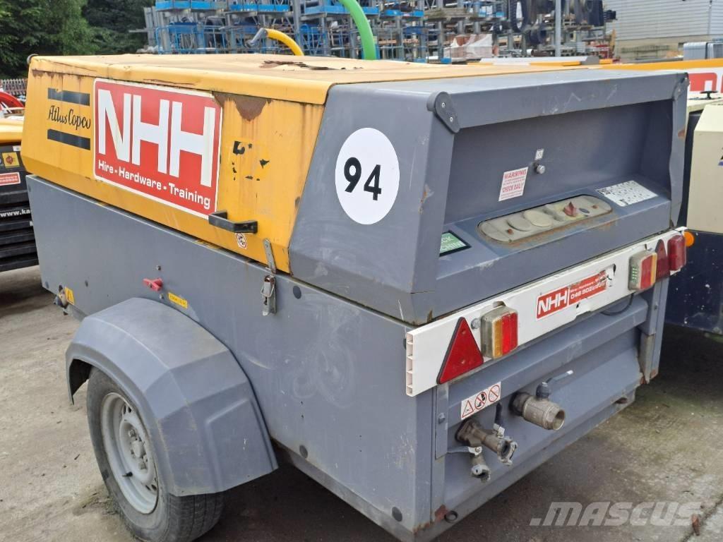 Atlas Copco XAS137 Kompressoren