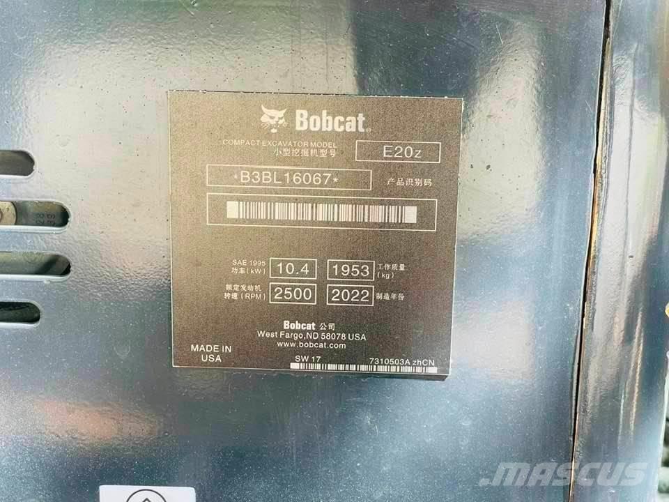Bobcat E20z Minibagger < 7t