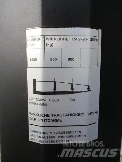 BT SWE 080L Deichselstapler