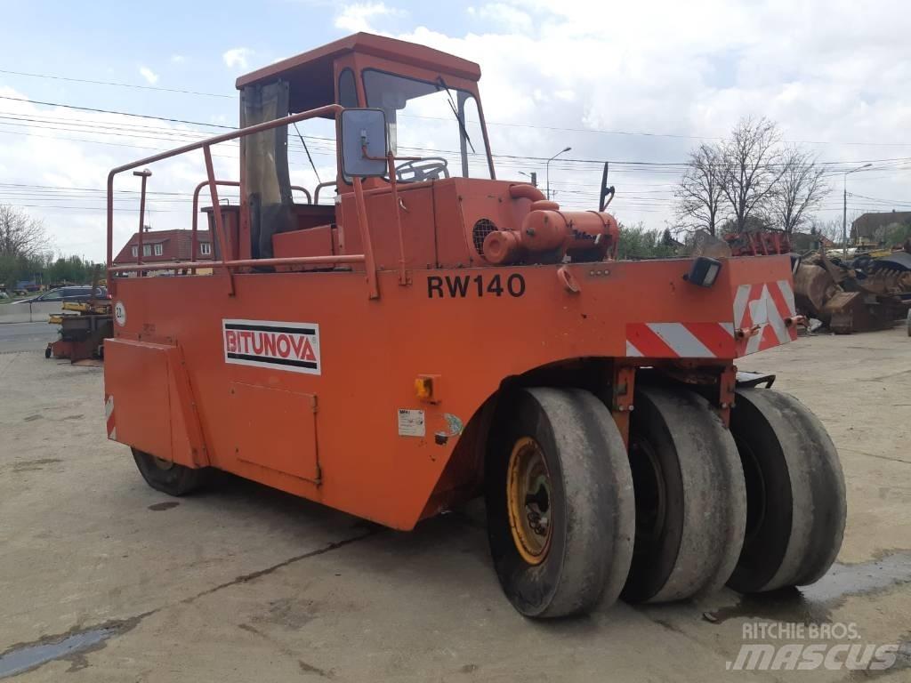 MBU RW140 Gummiradwalzen