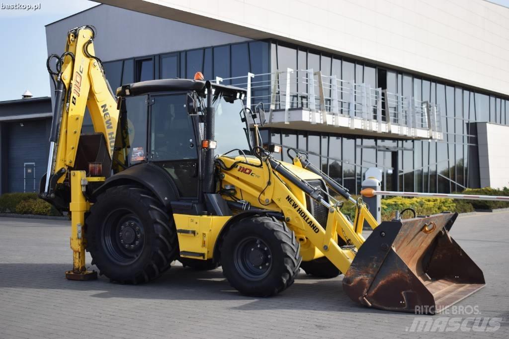 New Holland B 110 C Baggerlader