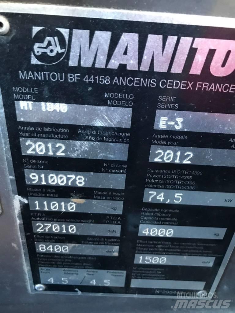 Manitou MT 1840 Teleskoplader