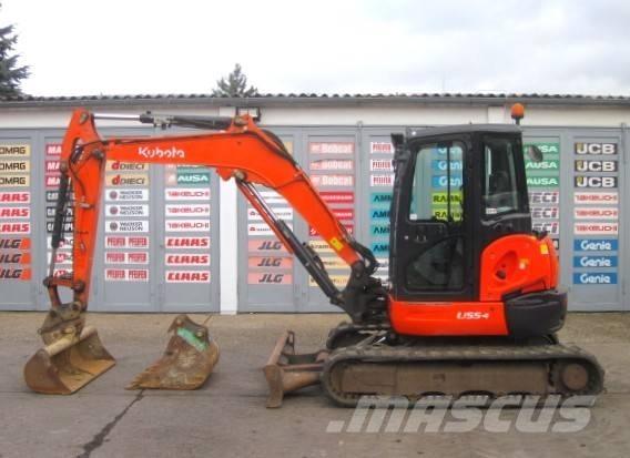 Kubota U55-4 Minibagger < 7t