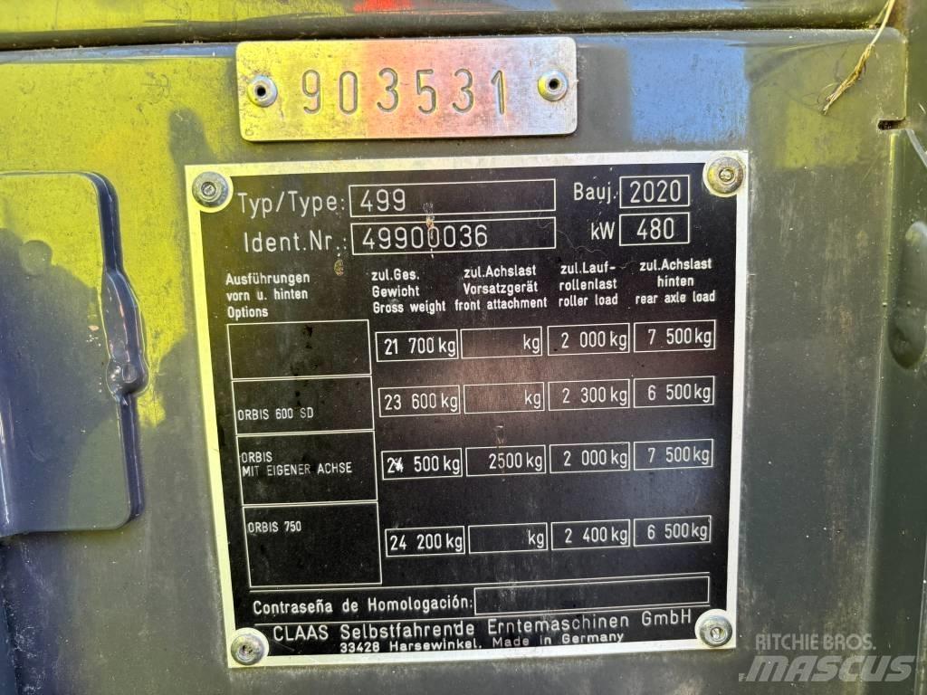 CLAAS Jaguar 960 4WD Selbstfahrende Häcksler