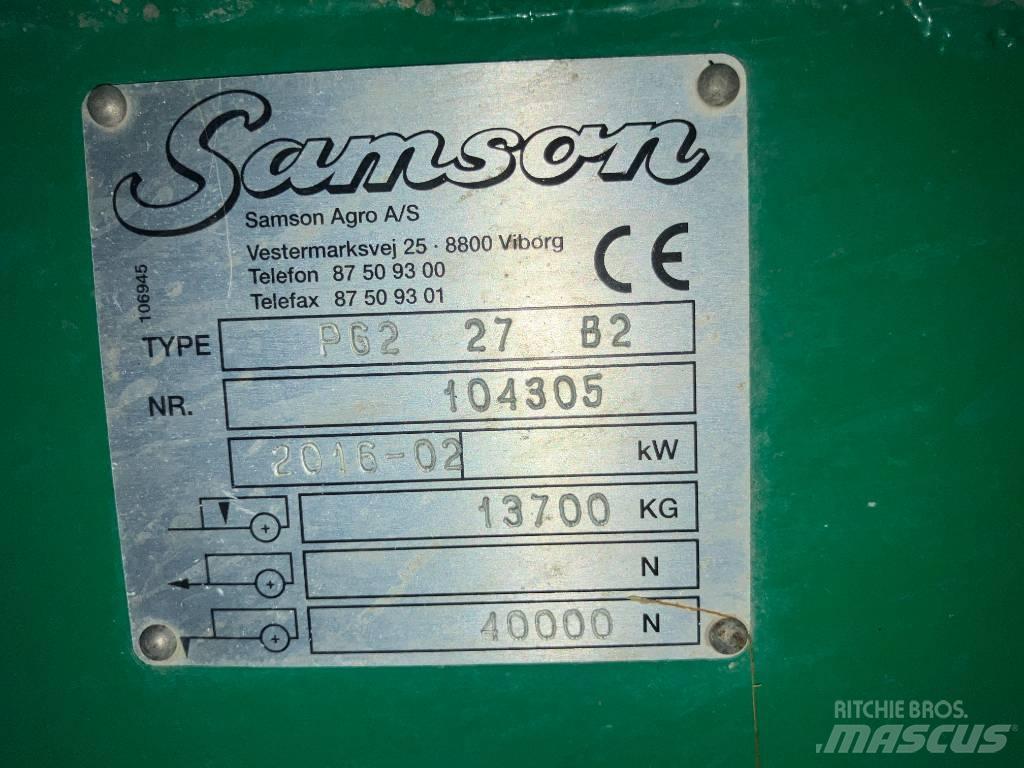 Samson PG2 27 Gülletankwagen