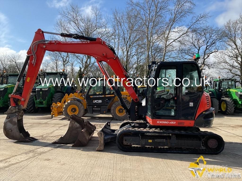 Kubota KX 080-4 Midibagger  7t - 12t