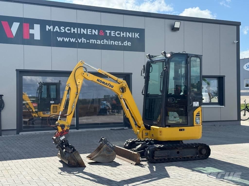 Komatsu PC 16 R-3HS Minibagger < 7t