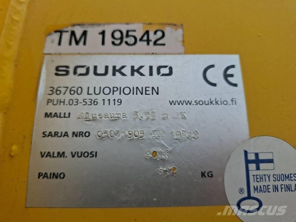 Soukkio AK 3400 Schneeschilde und -pflüge