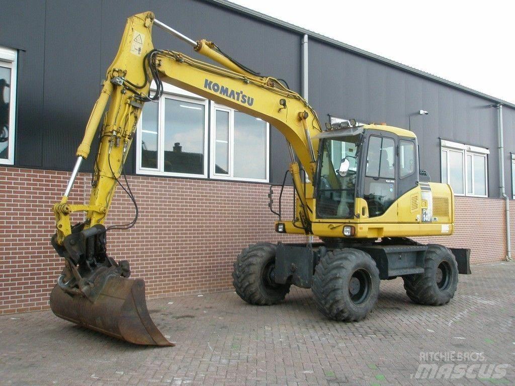 Komatsu PW140-7 Mobilbagger