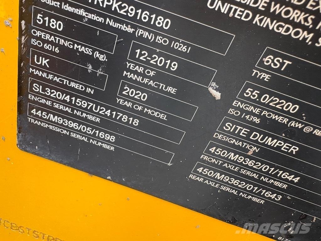 JCB 6 ST Minidumper