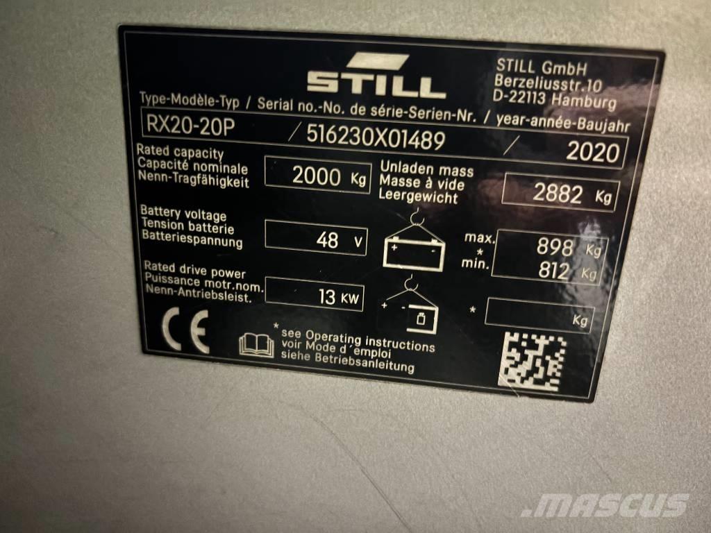 Still RX 20-20 P Elektrostapler