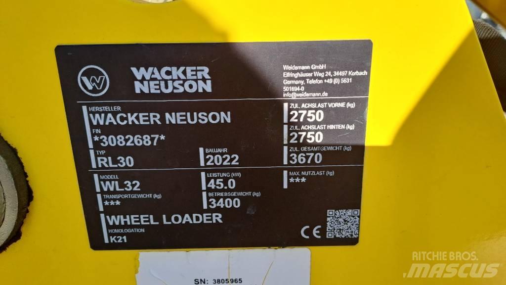 Wacker Neuson WL32 Radlader