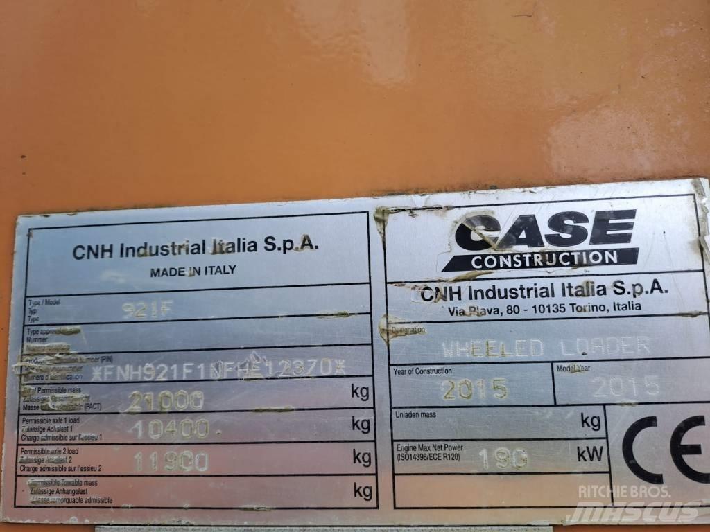 CASE 921 F Radlader