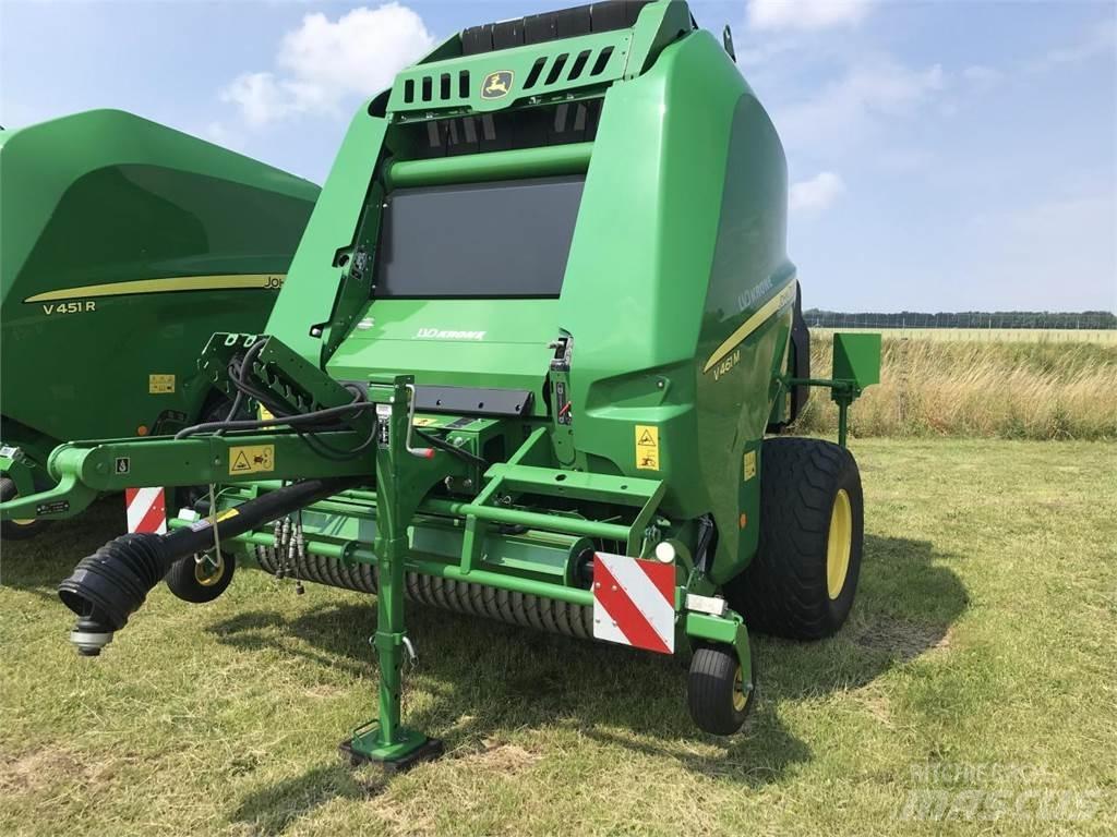 John Deere V461M Rundballenpressen