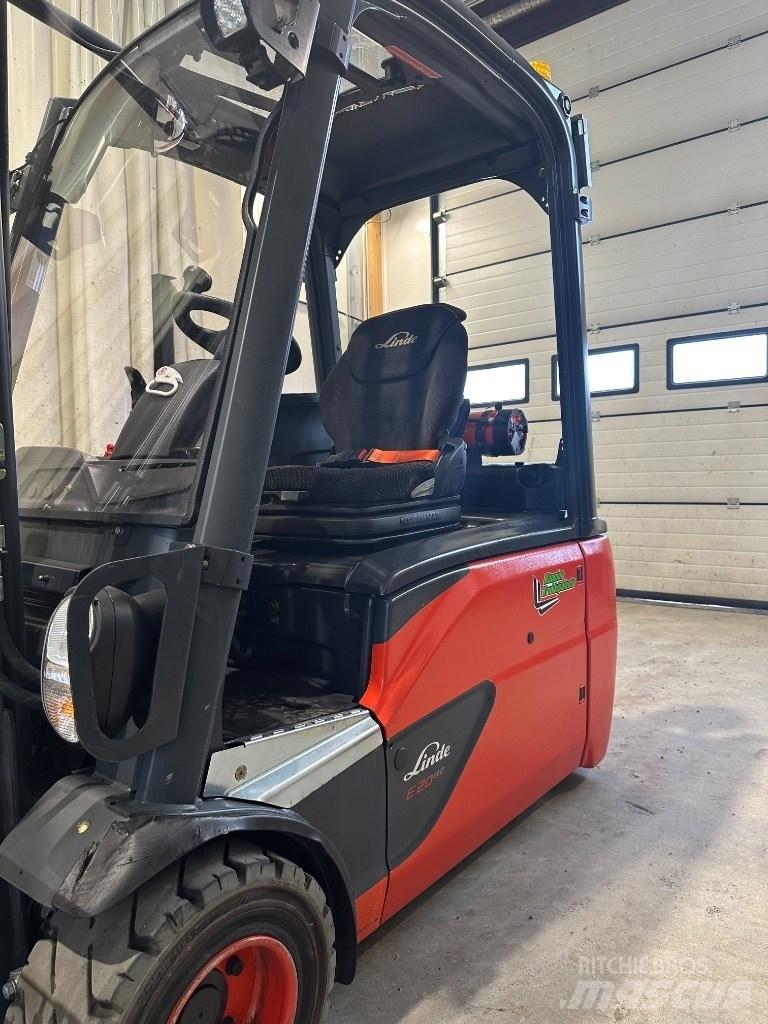 Linde E20L-02 Elektrostapler
