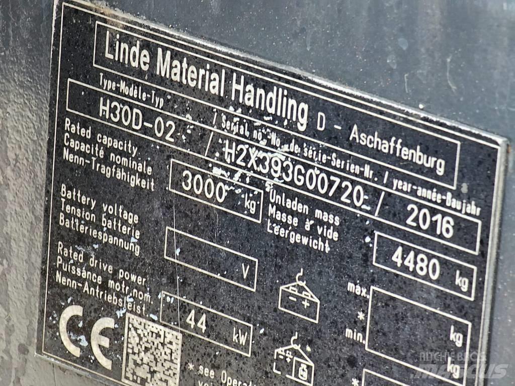 Linde H30D-02 Dieselstapler
