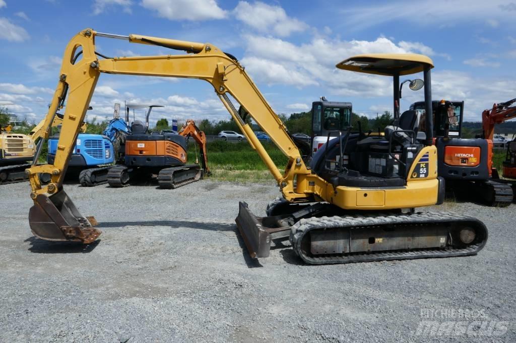 Komatsu PC 55 MR-3 Minibagger < 7t