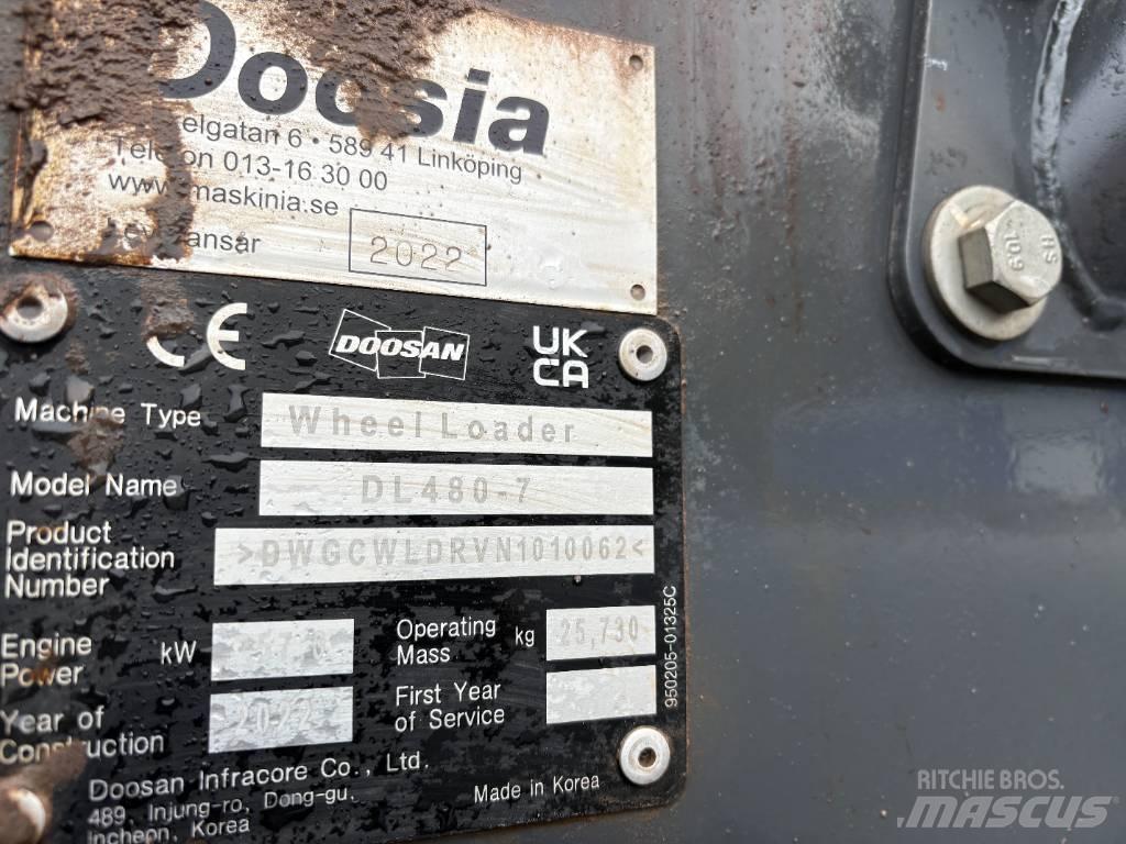 Develon DL480-7 Radlader