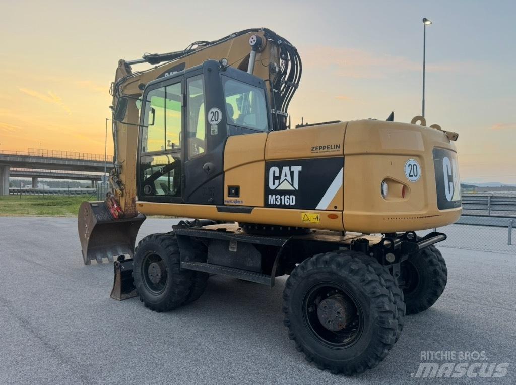 CAT M 316 D Mobilbagger