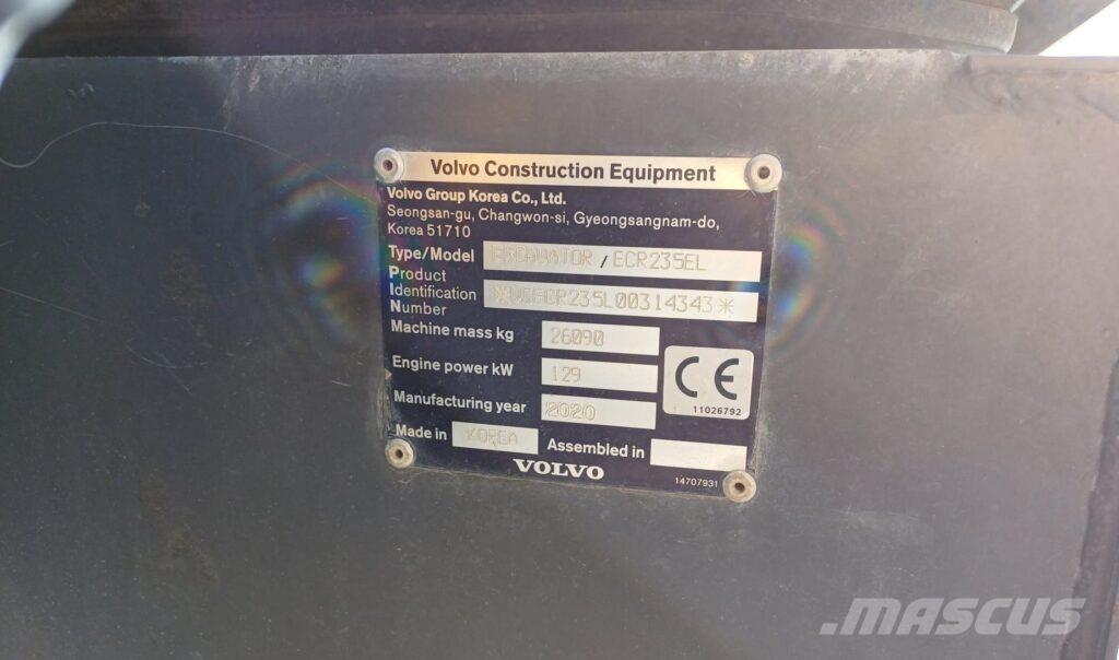 Volvo ECR235EL Raupenbagger
