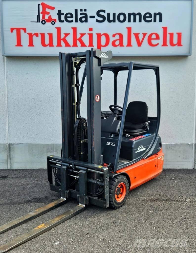 Linde E 16 C-02 Elektrostapler