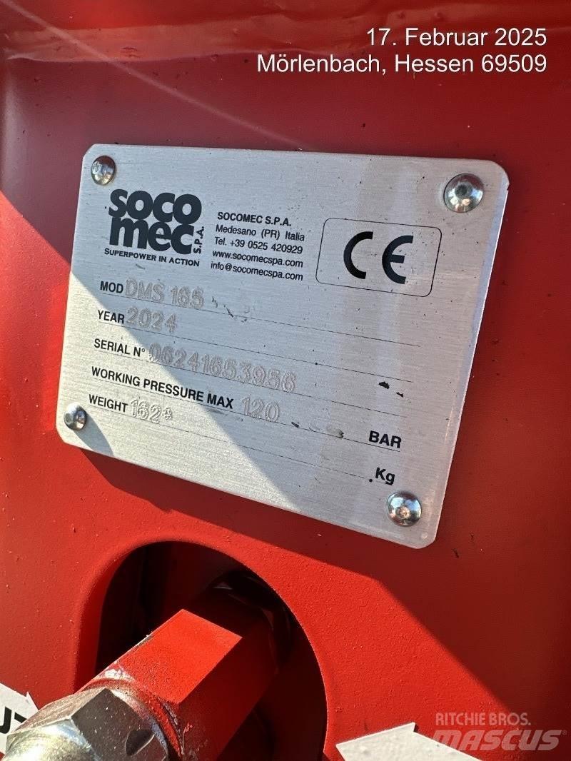Socomec DMS165 Hydraulische Rammhammer