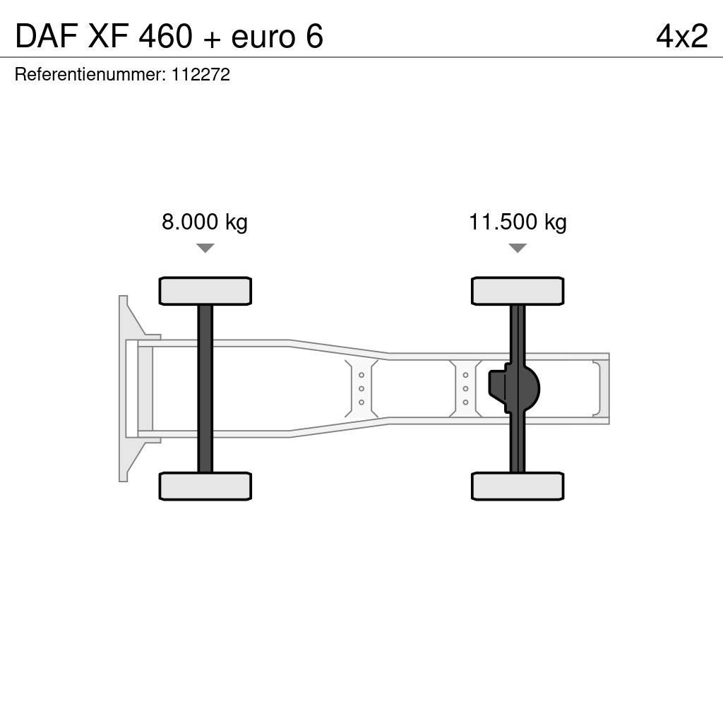 DAF XF 460 + euro 6 Sattelzugmaschinen