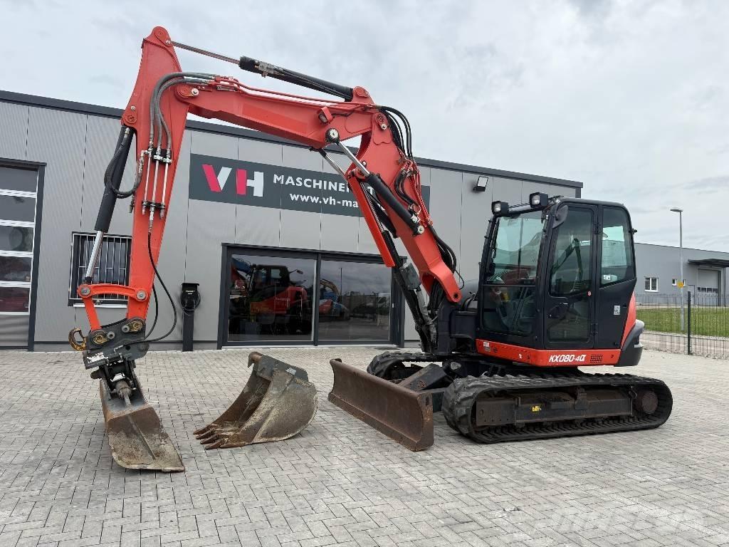 Kubota KX 080-4 Midibagger  7t - 12t