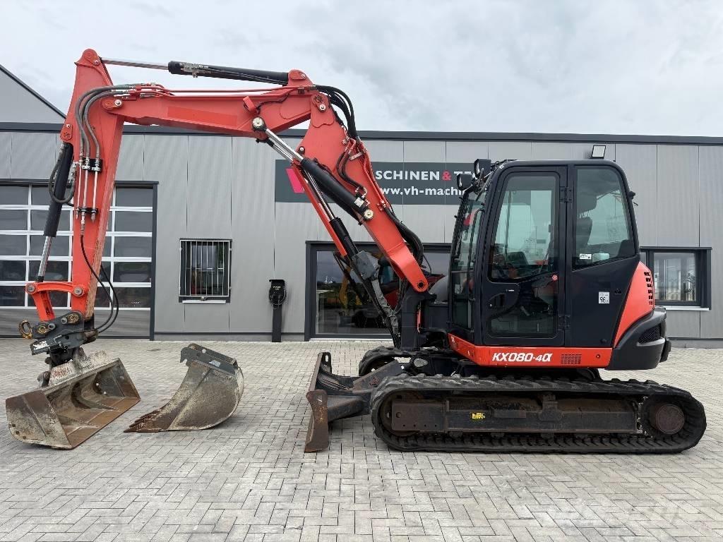Kubota KX 080-4 Midibagger  7t - 12t