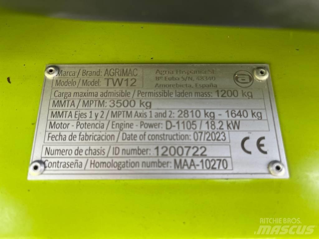 Agrimac TW 12 Dieselstapler