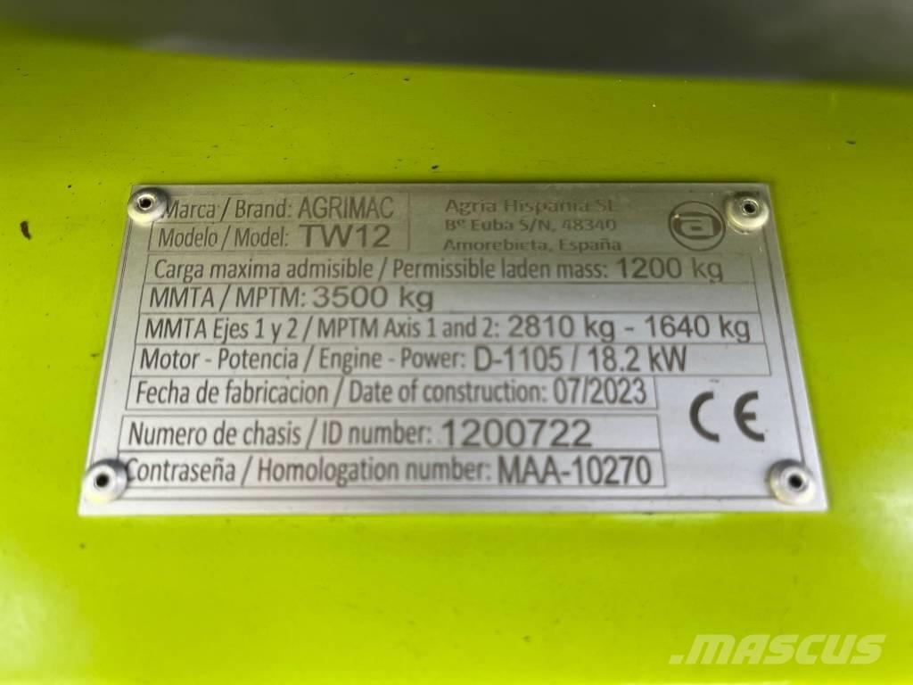 Agrimac TW 12 4x4 Dieselstapler
