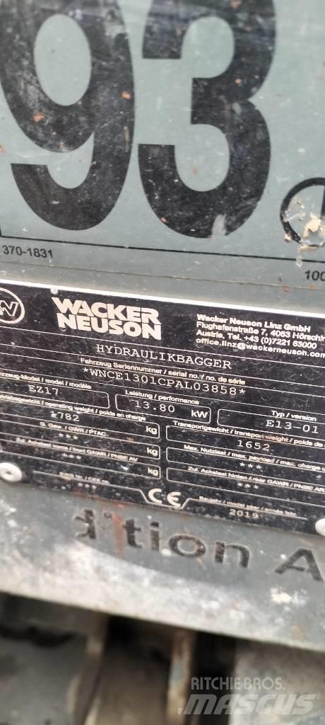 Wacker Neuson EZ 17 Minibagger < 7t