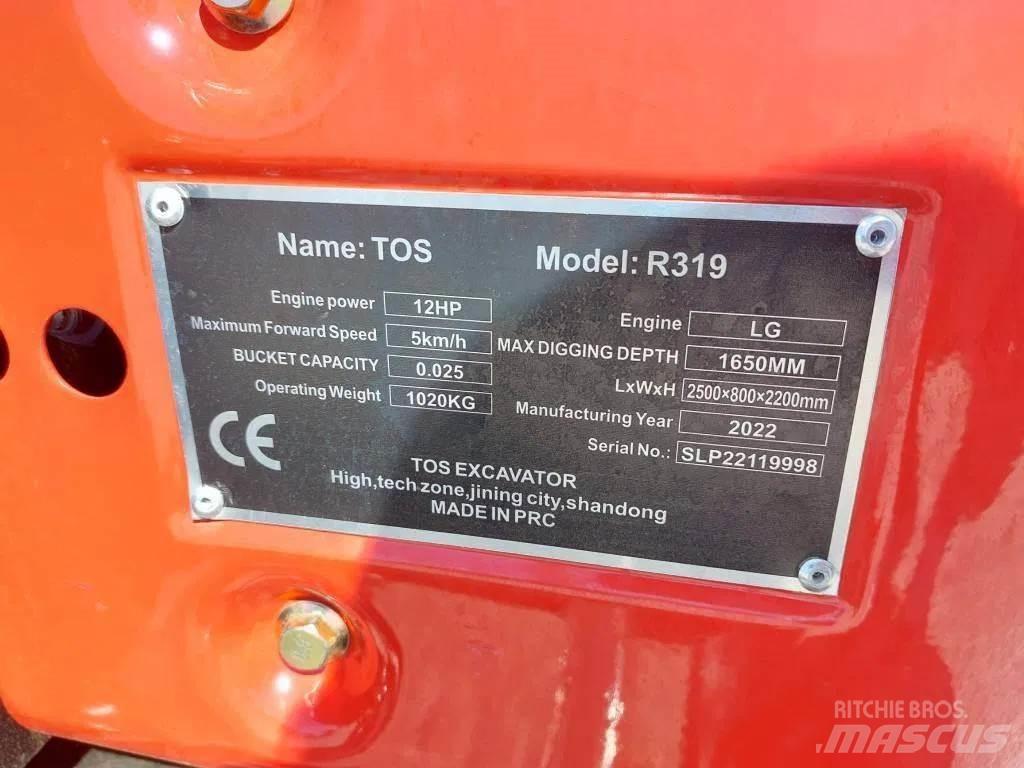 TOS R319 Minibagger < 7t