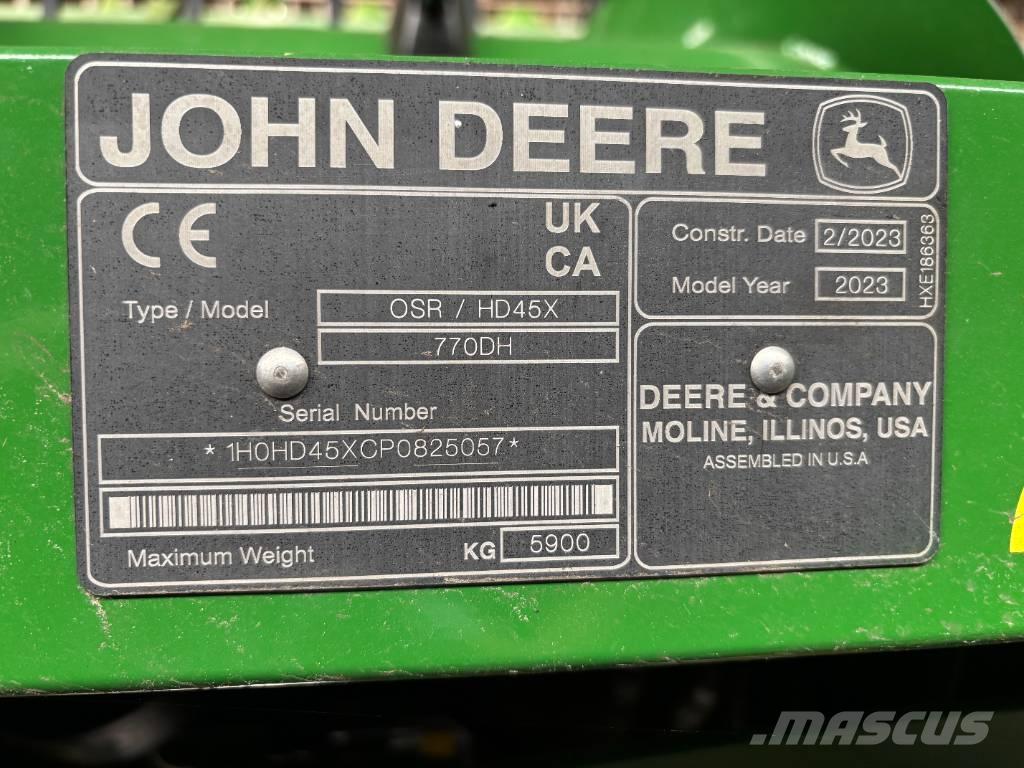 John Deere X9 1000 Mähdrescher