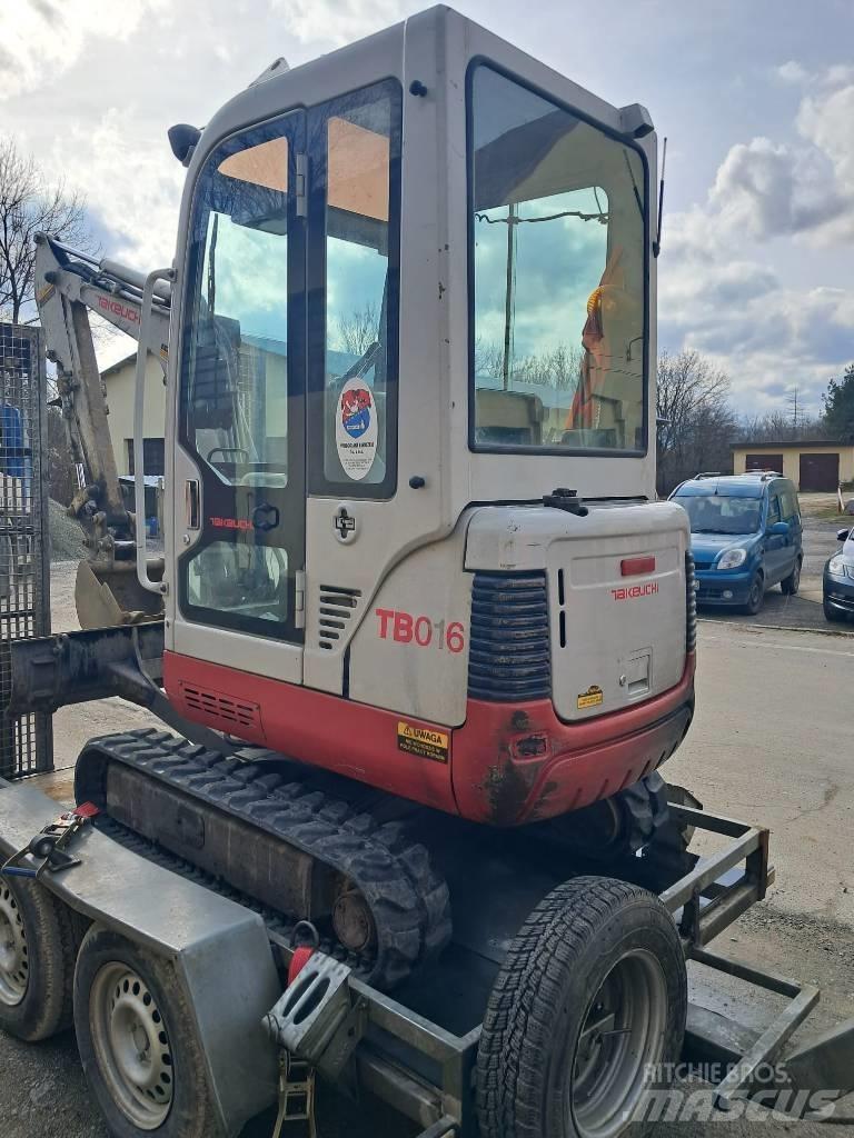 Takeuchi TB016 Minibagger < 7t