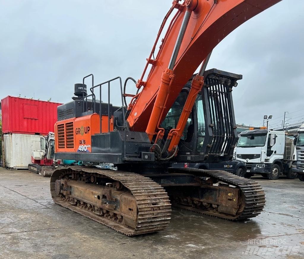 Hitachi 490 Raupenbagger